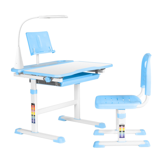комплект anatomica avgusta парта + стул + выдвижной ящик + светильник + подставка Anatomica Avgusta + L1A